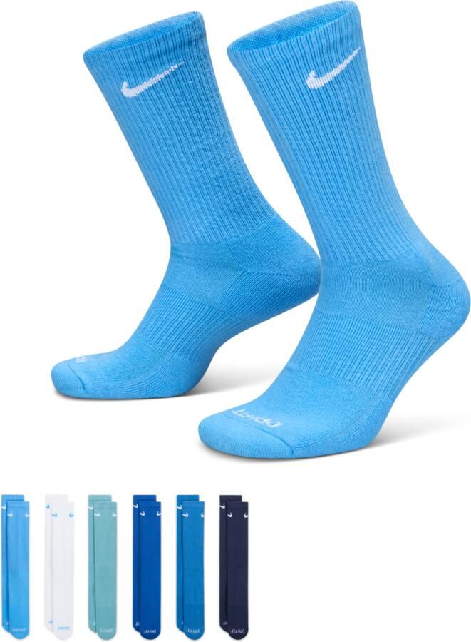 Nike Everyday Plus Cushioned Crew trainingssokken (6 paar) Meerkleurig - Foto 2