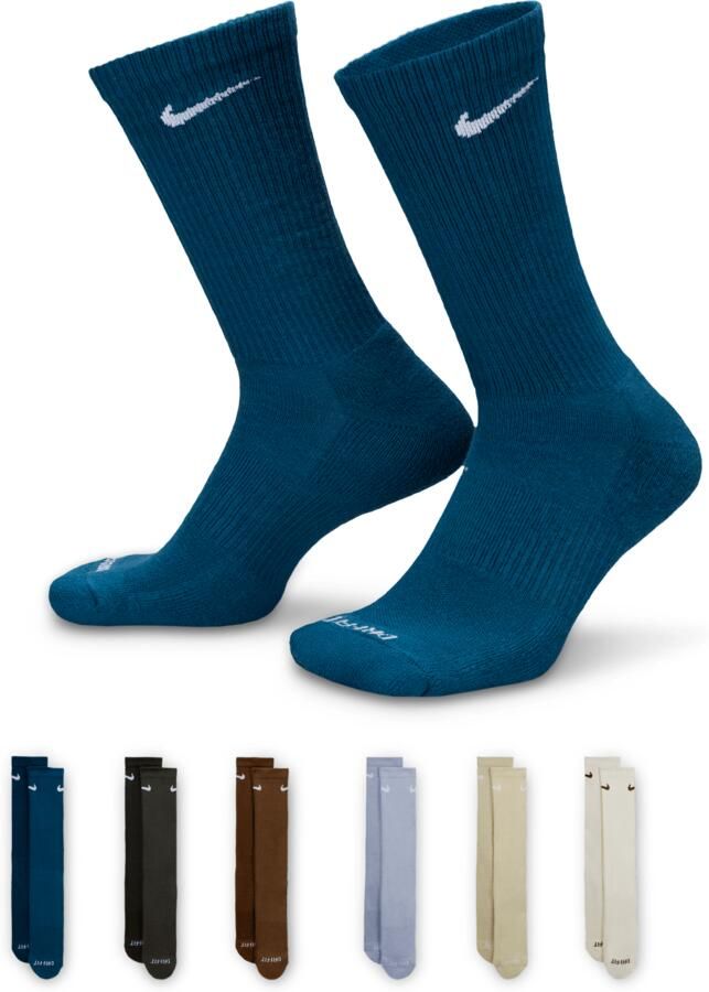 Nike Everyday Plus Cushioned Crew trainingssokken (6 paar) Meerkleurig - Foto 3