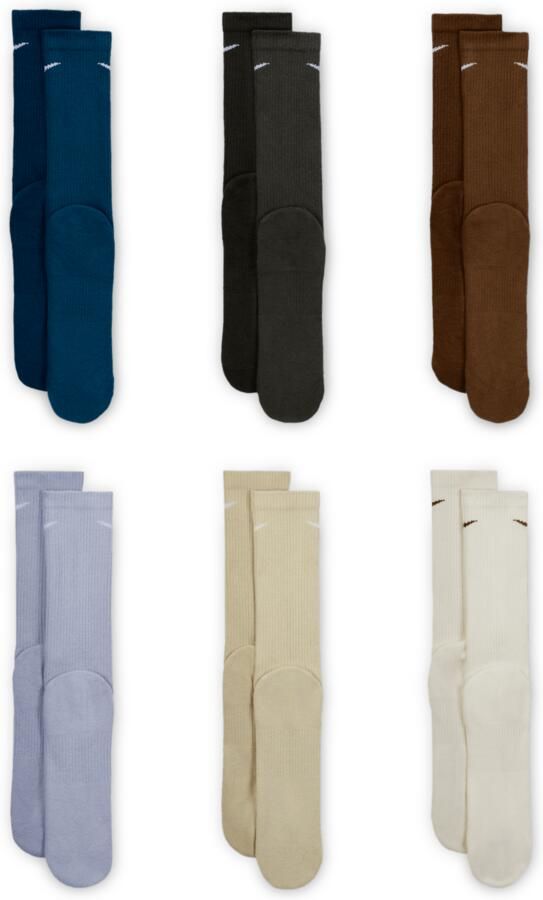 Nike Everyday Plus Cushioned Crew trainingssokken (6 paar) Meerkleurig - Foto 2