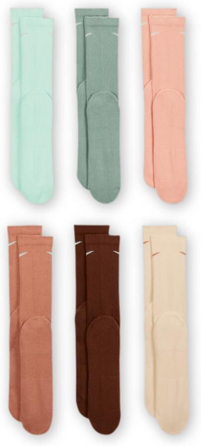 Nike Everyday Plus Cushioned Crew trainingssokken (6 paar) Meerkleurig - Foto 2