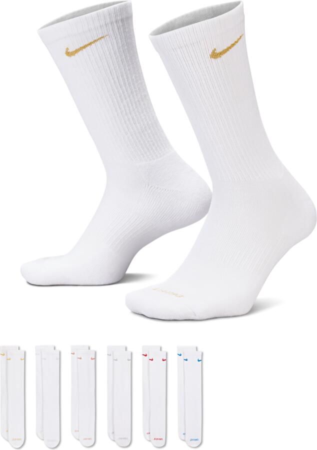 Nike Everyday Plus Cushioned Crew trainingssokken (6 paar) Meerkleurig - Foto 4