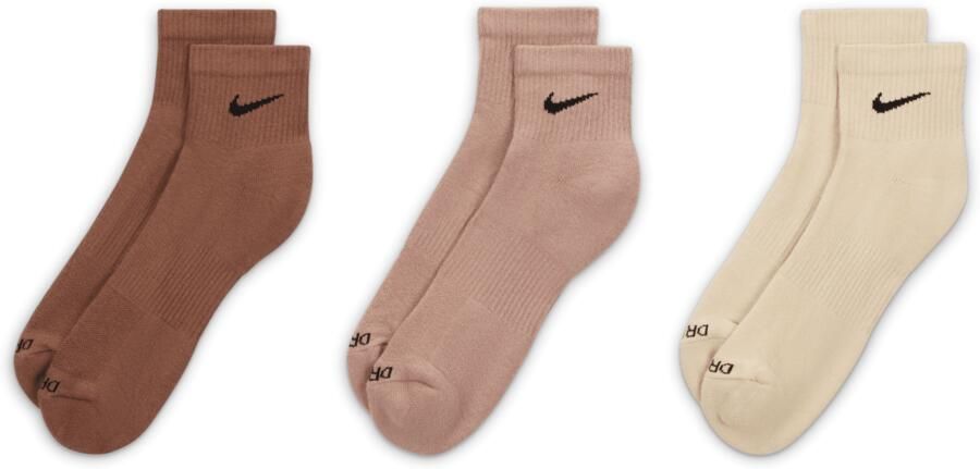 Nike Everyday Plus Cushioned Trainingsenkelsokken (3 paar) Meerkleurig - Foto 4