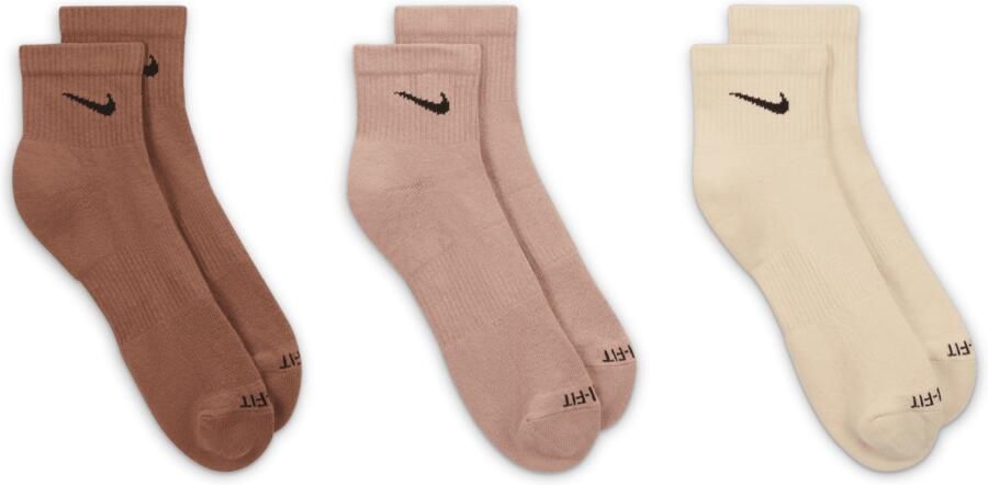 Nike Everyday Plus Cushioned Trainingsenkelsokken (3 paar) Meerkleurig - Foto 3