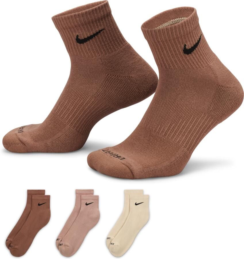 Nike Everyday Plus Cushioned Trainingsenkelsokken (3 paar) Meerkleurig - Foto 2