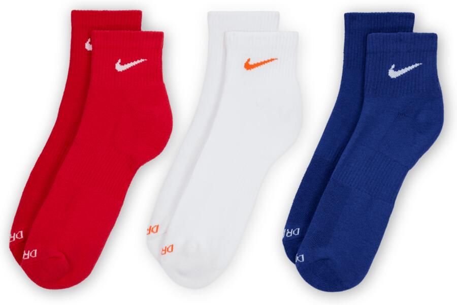 Nike Everyday Plus Cushioned Trainingsenkelsokken (3 paar) Meerkleurig - Foto 2