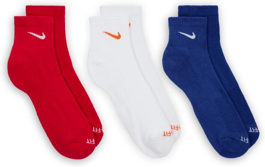 Nike Everyday Plus Cushioned Trainingsenkelsokken (3 paar) Meerkleurig - Foto 3