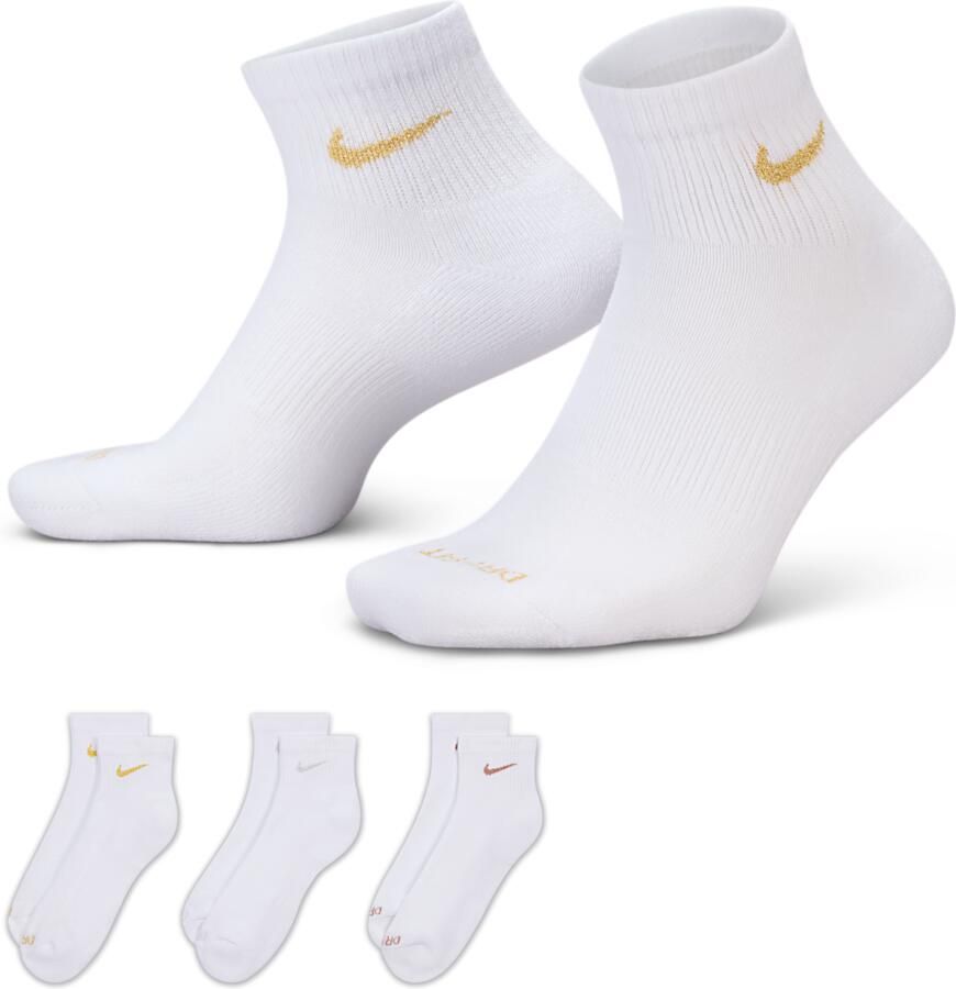 Nike Everyday Plus Cushioned Trainingsenkelsokken (3 paar) Meerkleurig - Foto 4