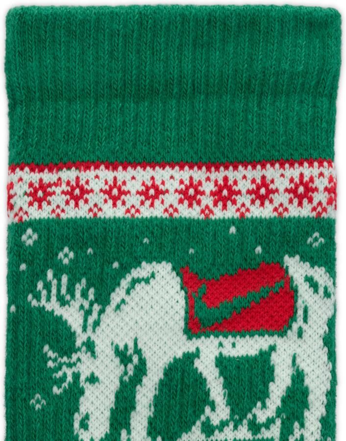 Nike Everyday Plus Cushioned Winter Wonderland Crew sokken (2 paar) Meerkleurig