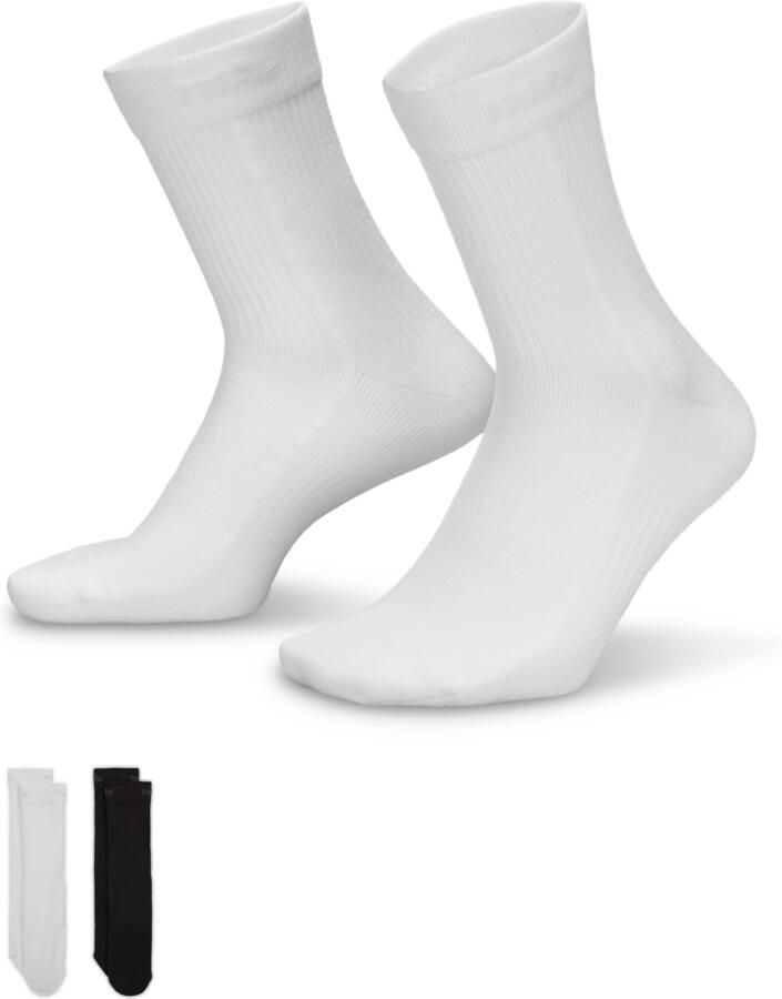 Nike Everyday Plus lichte crew sokken voor dames (2 paar) Meerkleurig - Foto 3