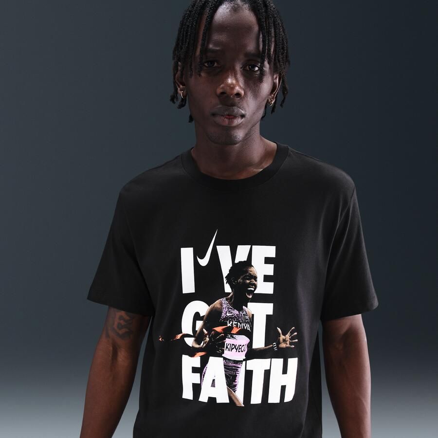Nike Faith hardloopshirt Zwart - Foto 2