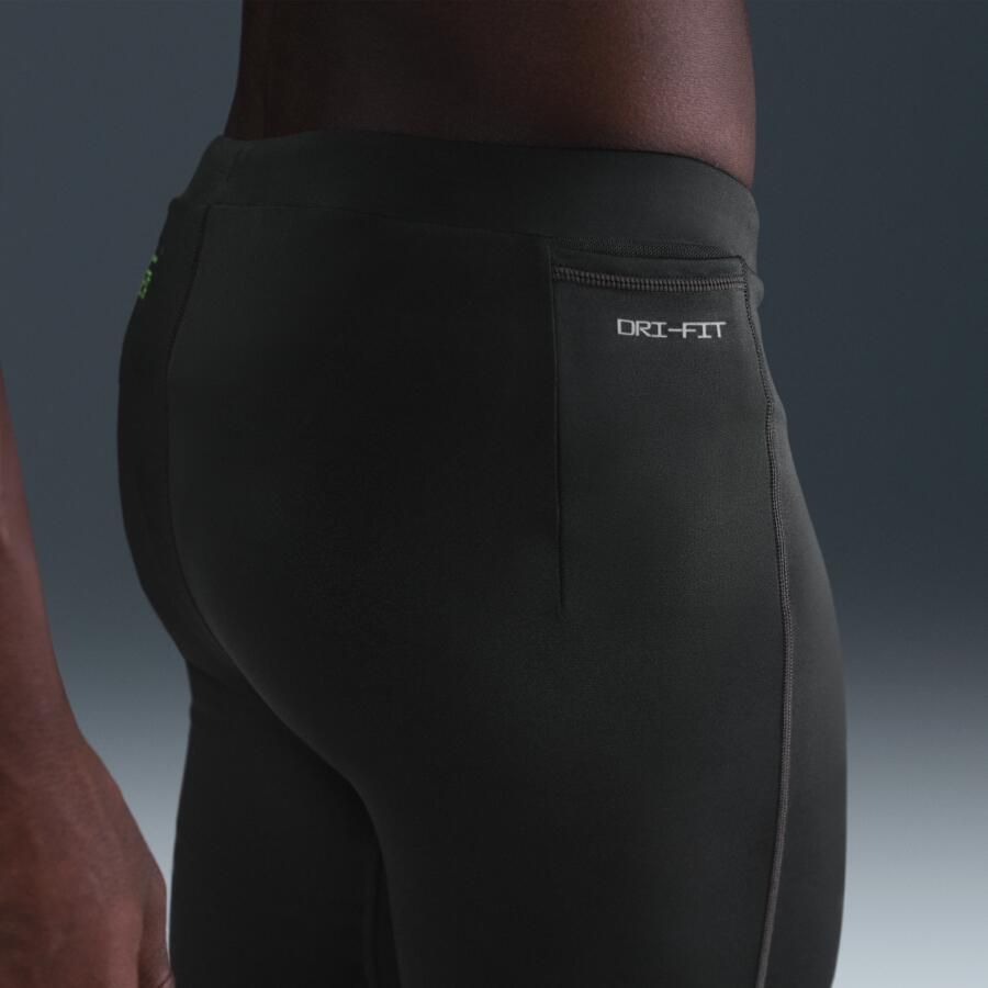 Nike Fast Dri-FIT halflange hardlooptights voor heren Groen - Foto 2
