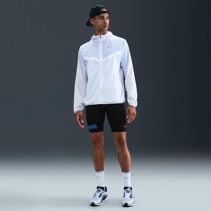 Nike Fast Dri-FIT halflange hardlooptights voor heren Zwart - Foto 4