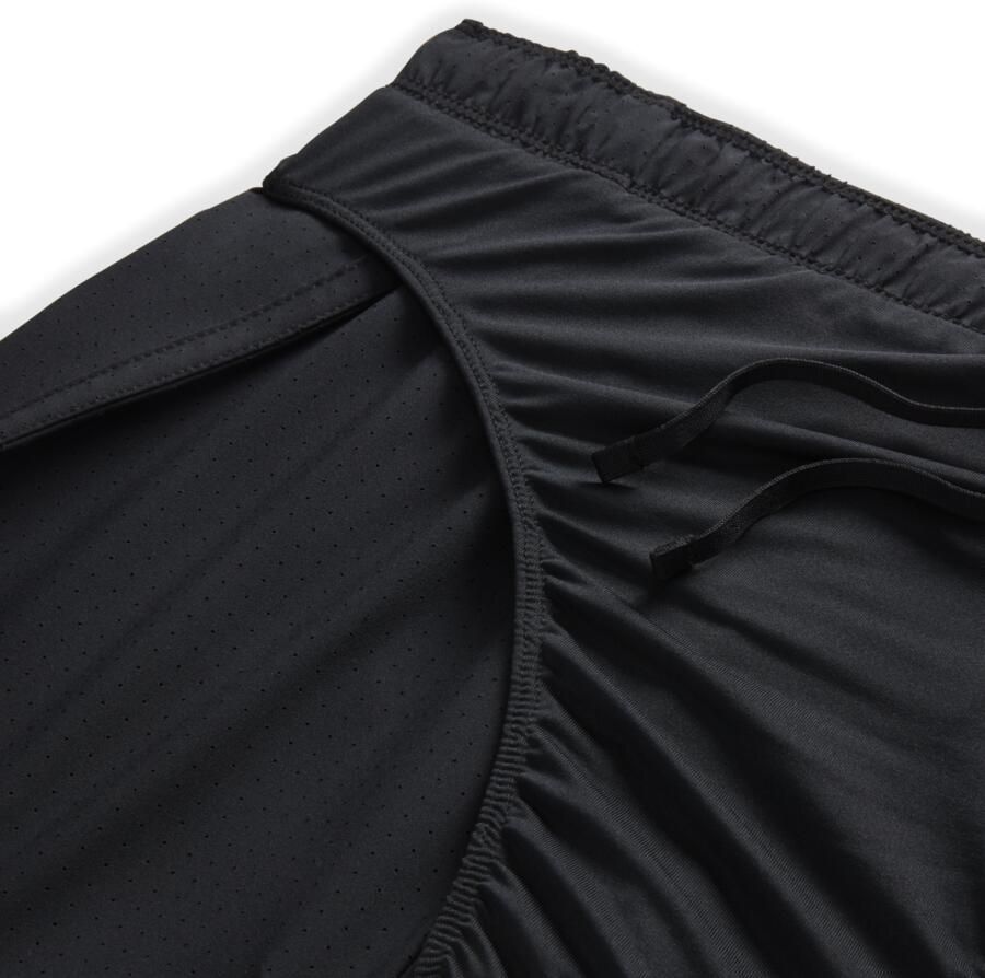 Nike Fast Dri-FIT hardloopshorts met binnenbroek voor heren (8 cm) Zwart - Foto 2