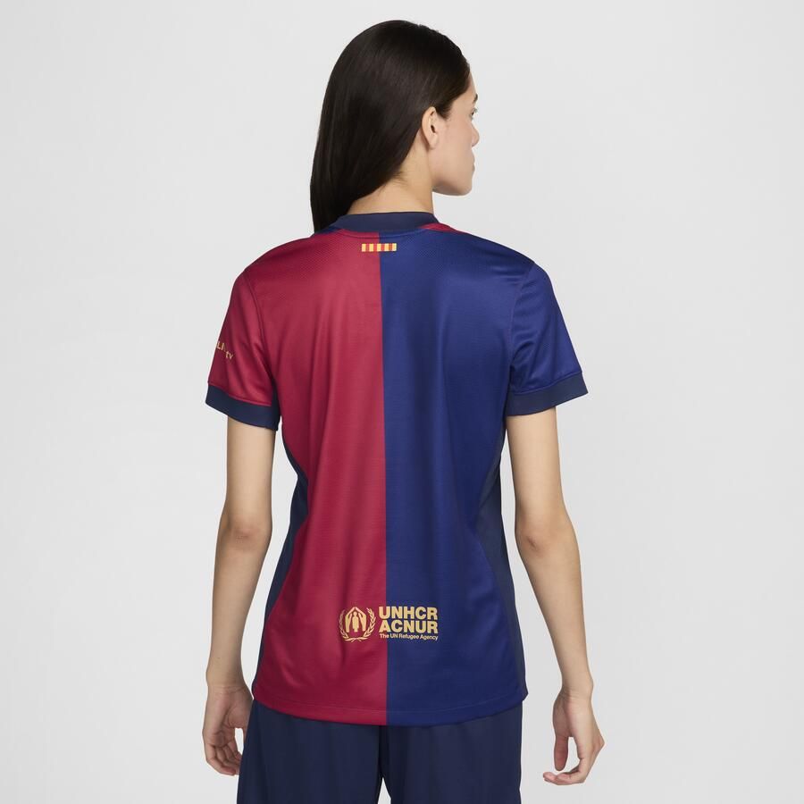 Nike FC Barcelona 2024 25 Stadium Thuis Dri-FIT replicavoetbalshirt voor dames Blauw - Foto 4