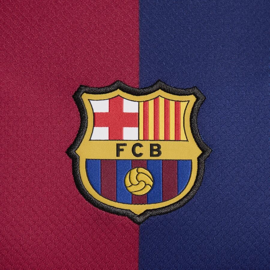 Nike FC Barcelona 2024 25 Stadium Thuis Dri-FIT replicavoetbalshirt voor dames Blauw