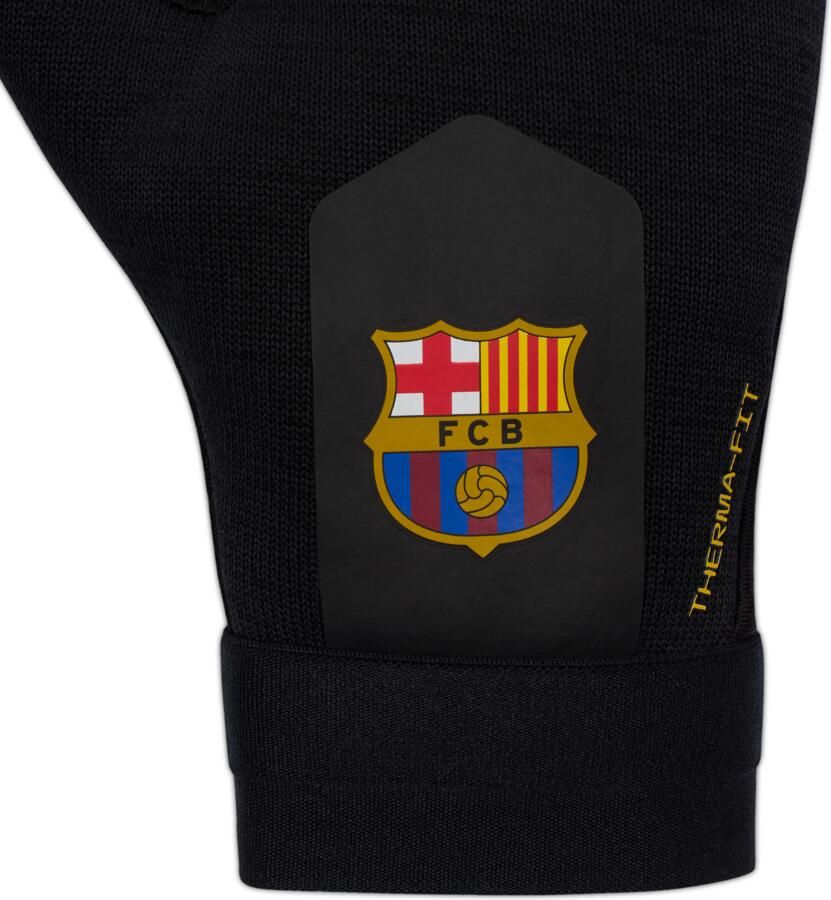 Nike FC Barcelona 2025 26 Academy Therma-FIT handschoenen Zwart