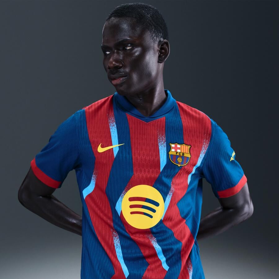 Nike FC Barcelona 2025 26 Match Vierde Dri-FIT ADV authentiek voetbalshirt voor heren Blauw - Foto 4
