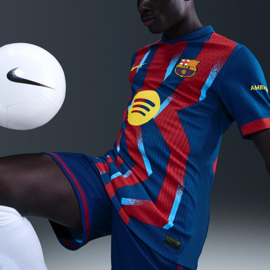 Nike FC Barcelona 2025 26 Match Vierde Dri-FIT ADV authentiek voetbalshirt voor heren Blauw - Foto 2