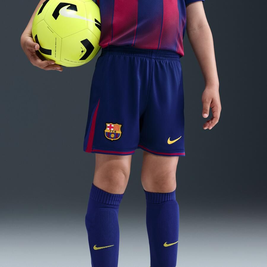 Nike FC Barcelona 2025 26 Stadium Thuis driedelig replicavoetbaltenue voor kleuters Blauw - Foto 3