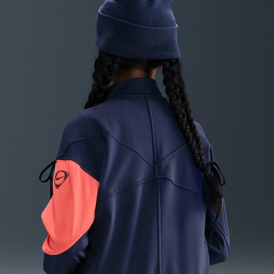 Nike FC Barcelona Academy Pro Derde Total 90 Anthem voetbaljack met Dri-FIT voor kids Blauw