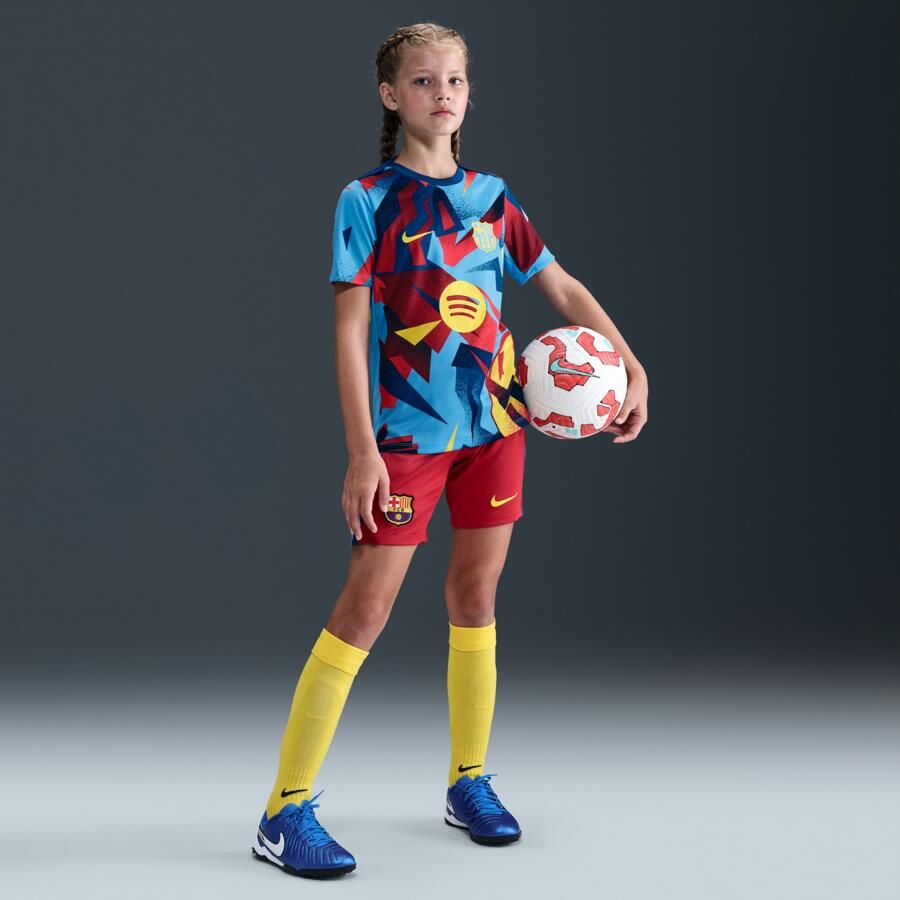 Nike FC Barcelona Academy Pro Fourth Dri-FIT warming-uptop voor kids Blauw - Foto 3