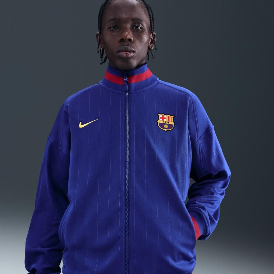 Nike FC Barcelona Academy Pro Thuis Dri-FIT Anthem voetbaljack voor heren Blauw - Foto 4