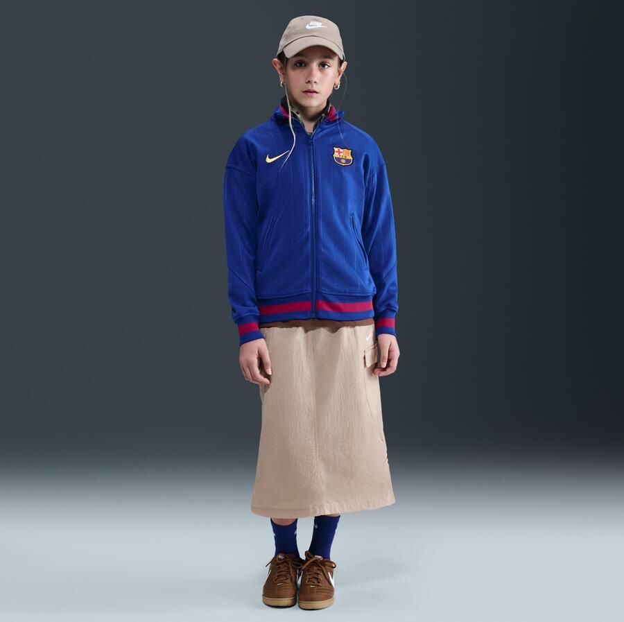 Nike FC Barcelona Academy Pro Thuis Dri-FIT Anthem voetbaljack voor kids Blauw - Foto 3
