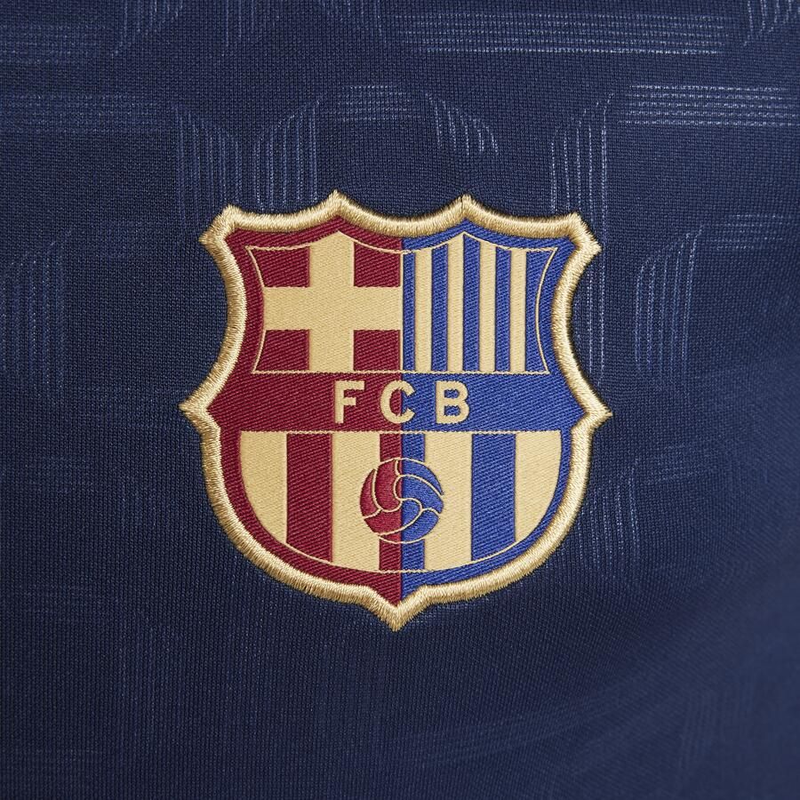 Nike FC Barcelona Academy Pro Thuis Dri-FIT warming-uptop met korte mouwen voor kids Blauw - Foto 2