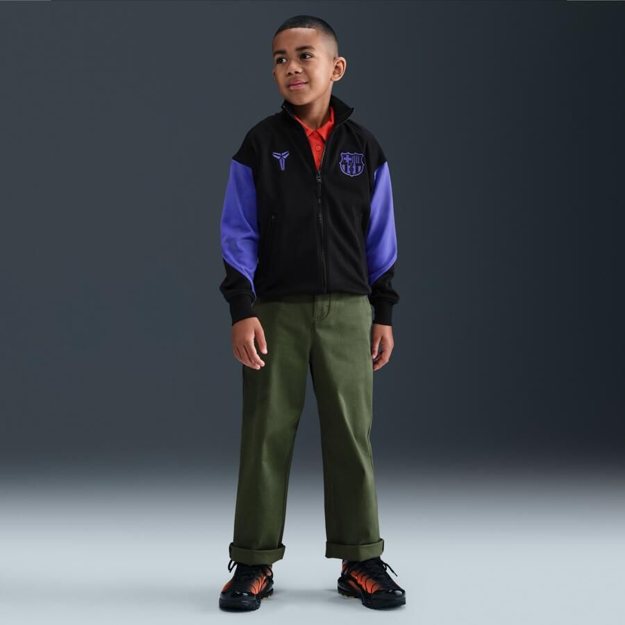 Nike FC Barcelona Academy Pro Uit Kobe Dri-FIT Anthem voetbaljack voor kids Zwart - Foto 3