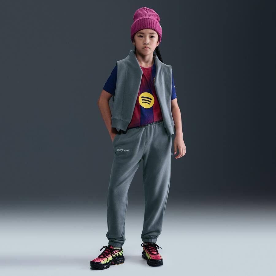 Nike FC Barcelona Air voetbalbroek voor kids Grijs - Foto 4