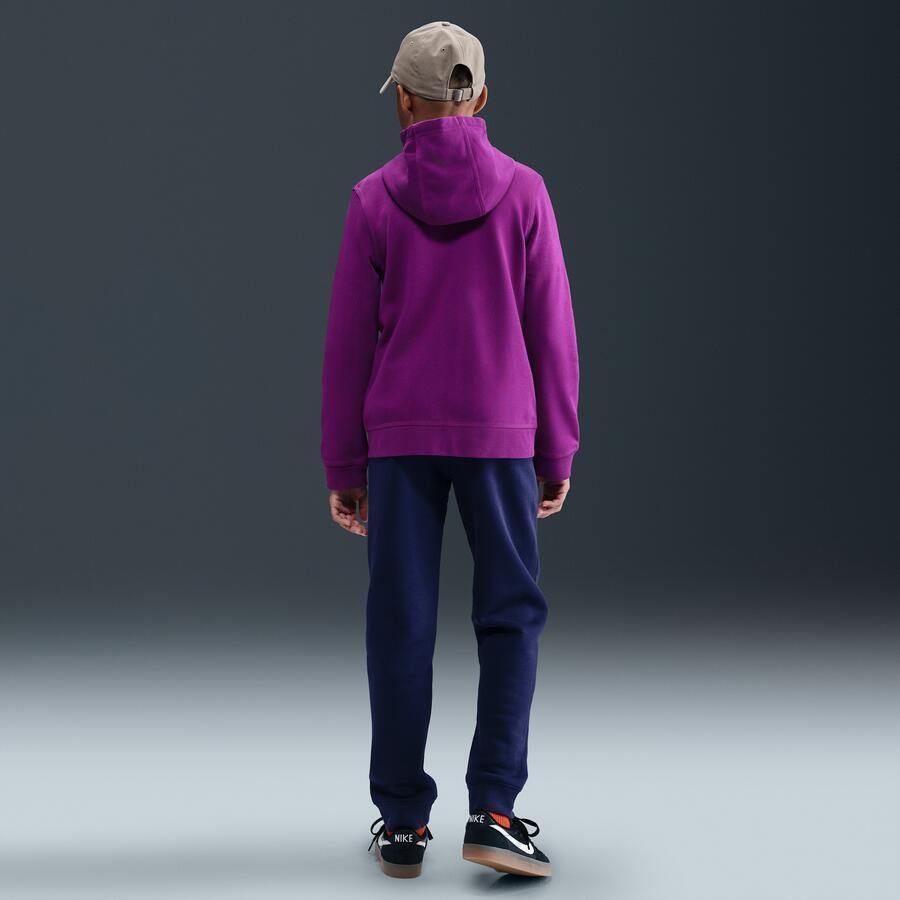 Nike FC Barcelona Club voetbaljoggingbroek van fleece voor jongens Paars - Foto 3