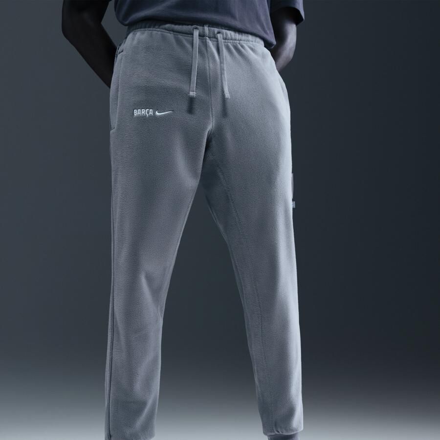Nike FC Barcelona Culture of Football Therma-FIT winterse voetbalbroek voor heren Grijs