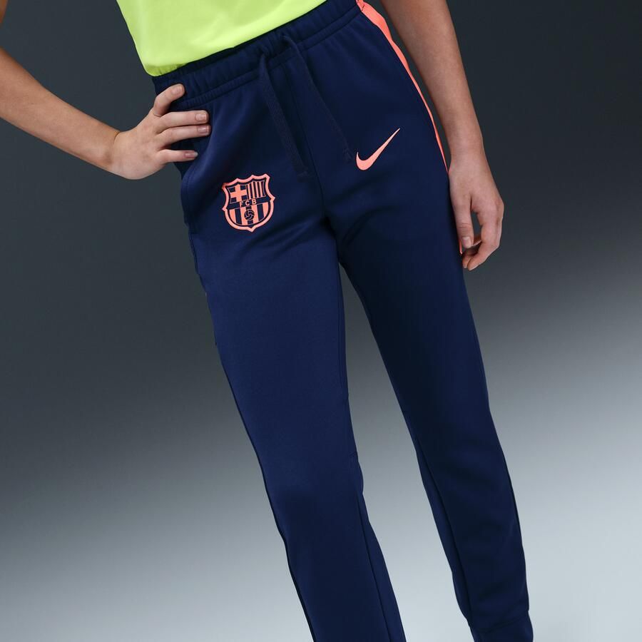 Nike FC Barcelona Derde Total 90 geweven voetbaltrainingspak voor kids Blauw - Foto 3