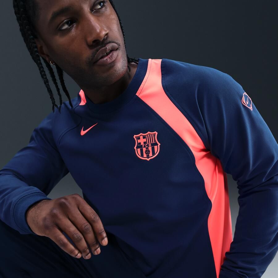 Nike FC Barcelona Derde Total 90 voetbaltop met ronde hals voor heren Blauw - Foto 2