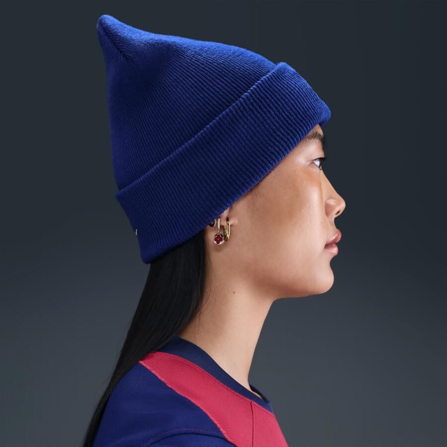 Nike FC Barcelona Dry-FIT Peak beanie Blauw - Foto 3
