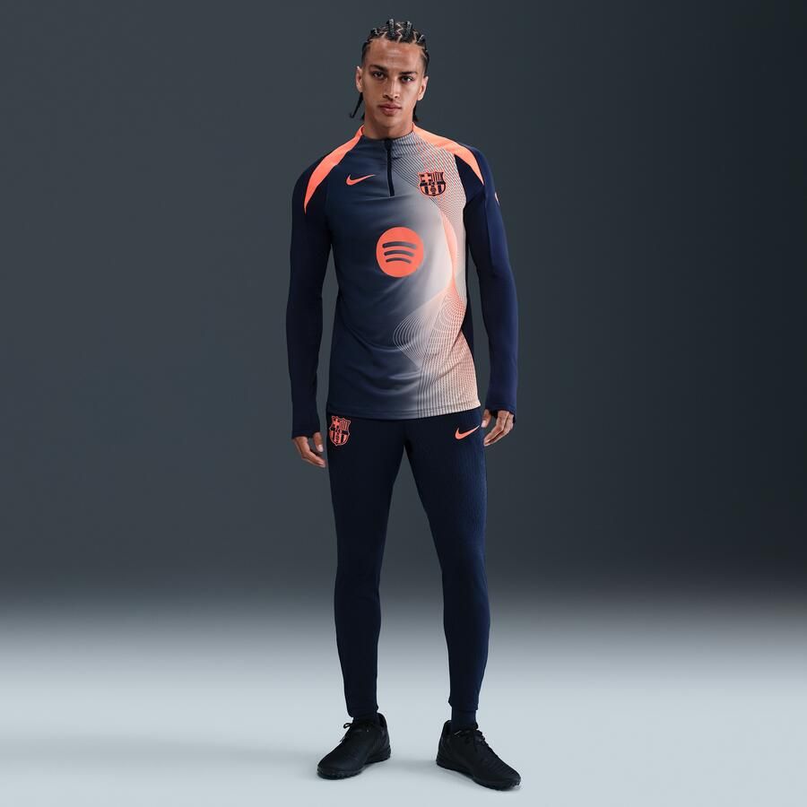 Nike FC Barcelona Strike Derde Total 90 Dri-FIT voetbalwarming-uptop voor heren Blauw - Foto 3