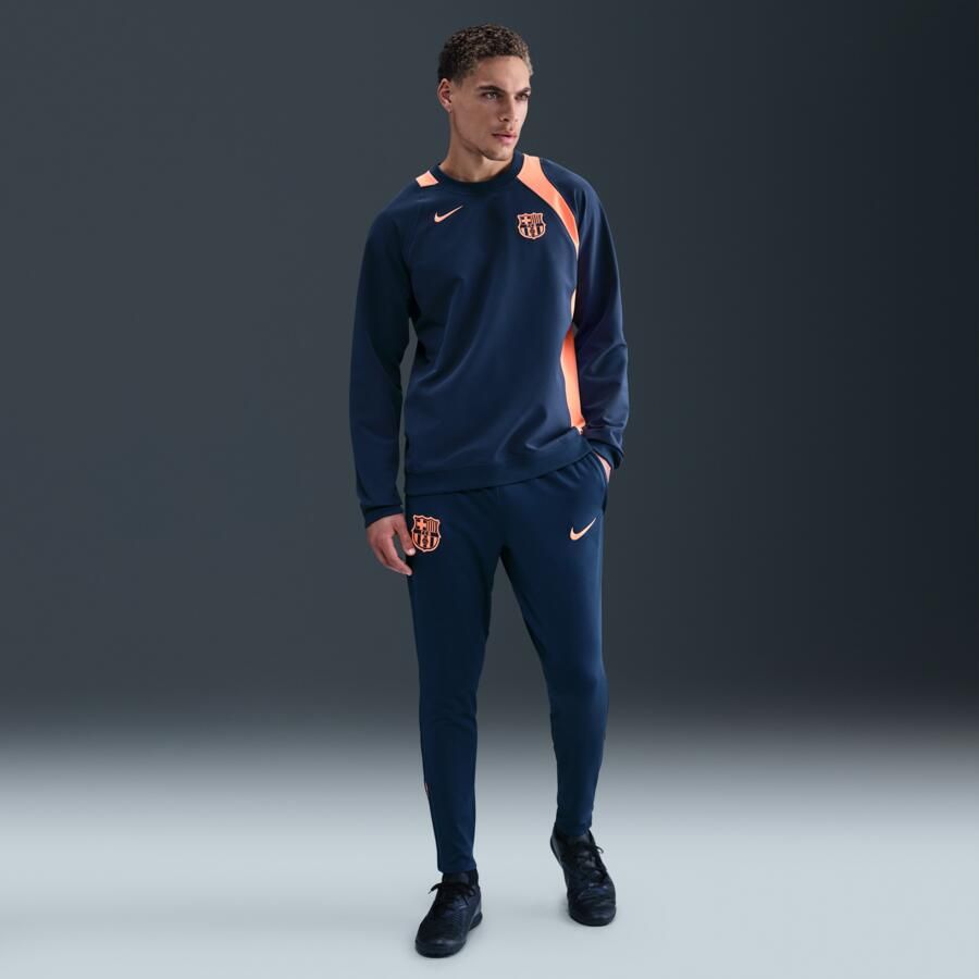 Nike FC Barcelona Strike Derde Total 90 Knit voetbalbroek met Dri-FIT voor heren Blauw - Foto 4