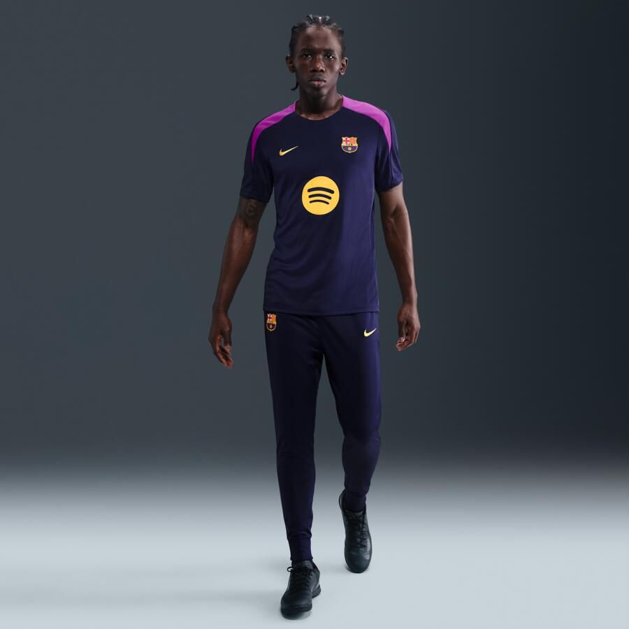 Nike FC Barcelona Strike Dri-FIT knit voetbaltrainingsbroek voor heren Paars - Foto 4