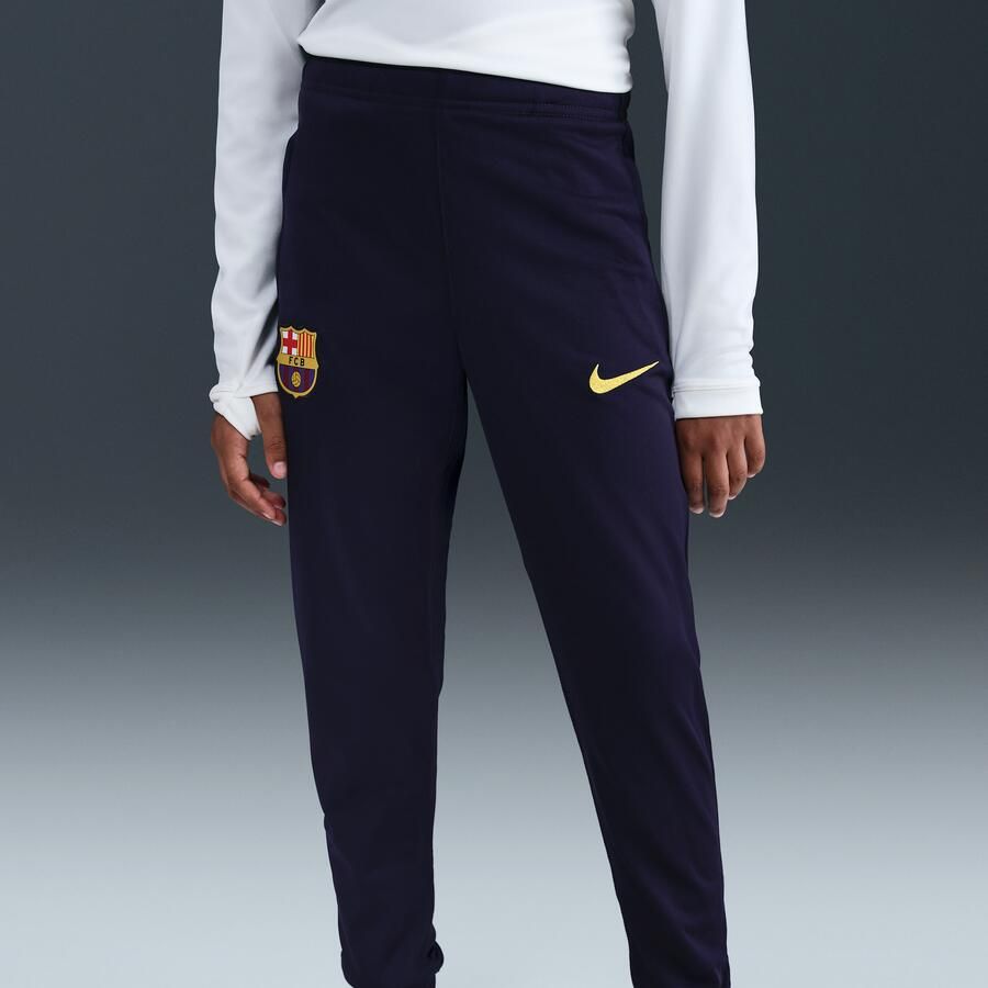 Nike FC Barcelona Strike Dri-FIT knit voetbaltrainingspak voor kids Paars - Foto 3