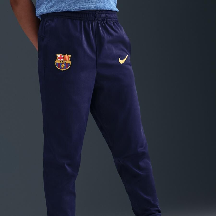 Nike FC Barcelona Strike Dri-FIT knit voetbaltrainingspak voor kleuters Paars - Foto 3