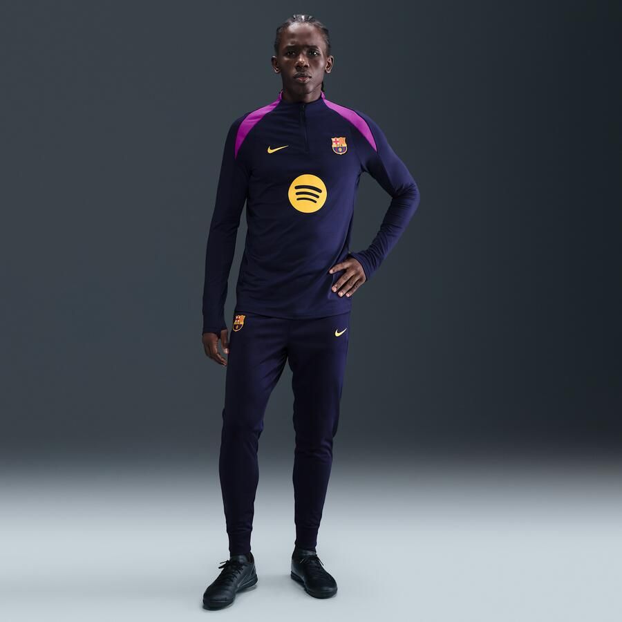 Nike FC Barcelona Strike Dri-FIT voetbaltrainingstop voor heren Paars - Foto 3