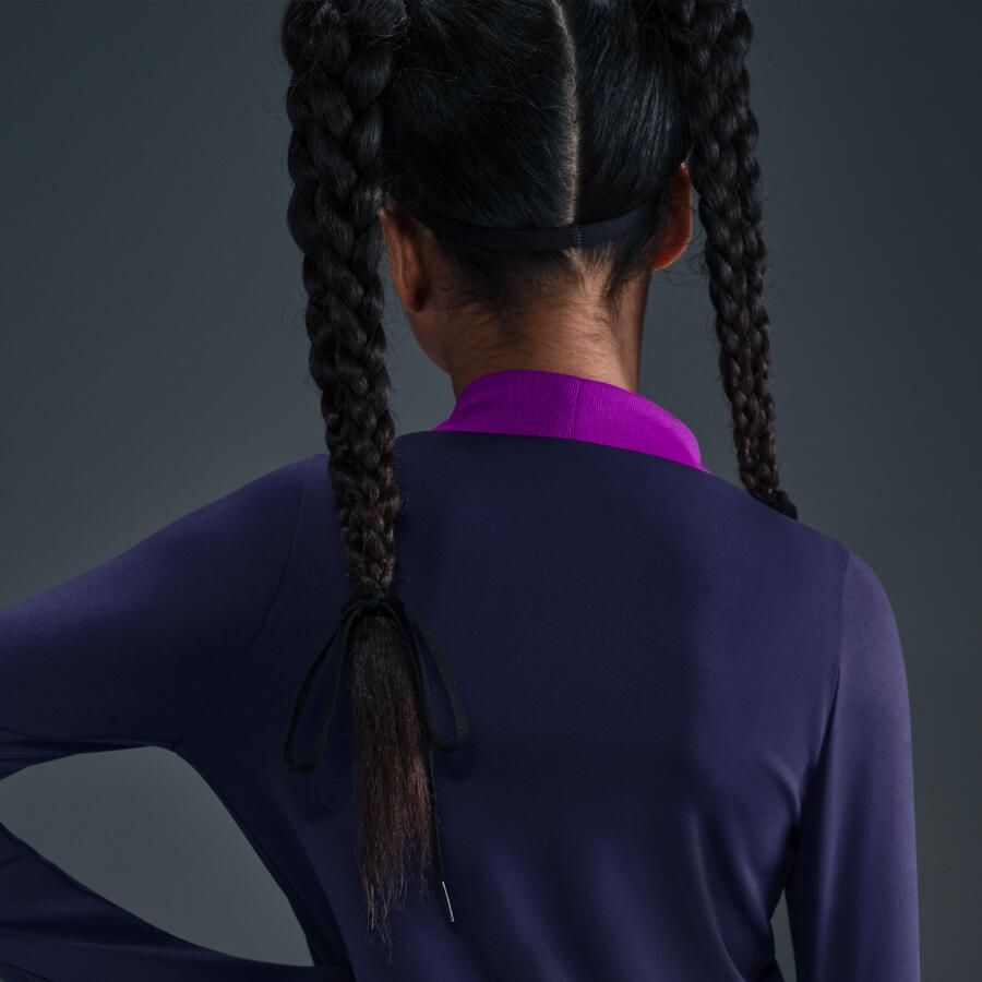 Nike FC Barcelona Strike Dri-FIT voetbaltrainingstop voor kids Paars