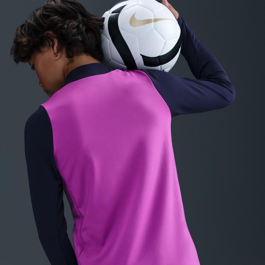 Nike FC Barcelona Strike Dri-FIT voetbaltrainingstop voor kids Paars