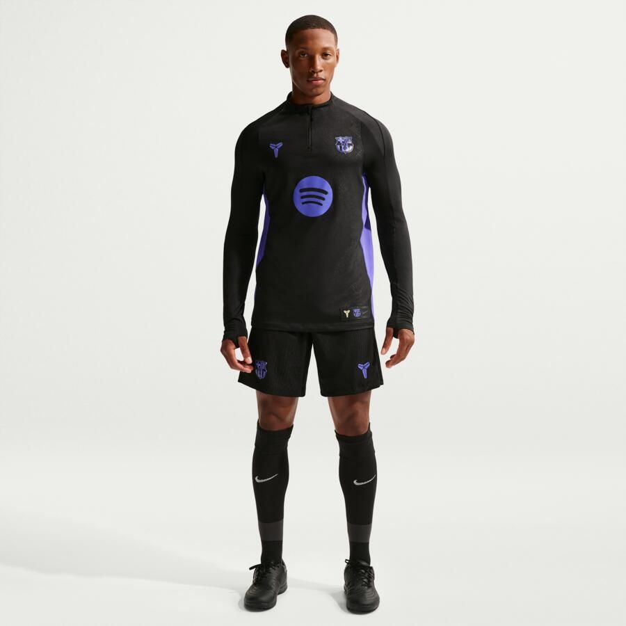 Nike FC Barcelona Strike Elite Uit Kobe Dri-FIT ADV knit voetbalshorts voor heren Zwart - Foto 4