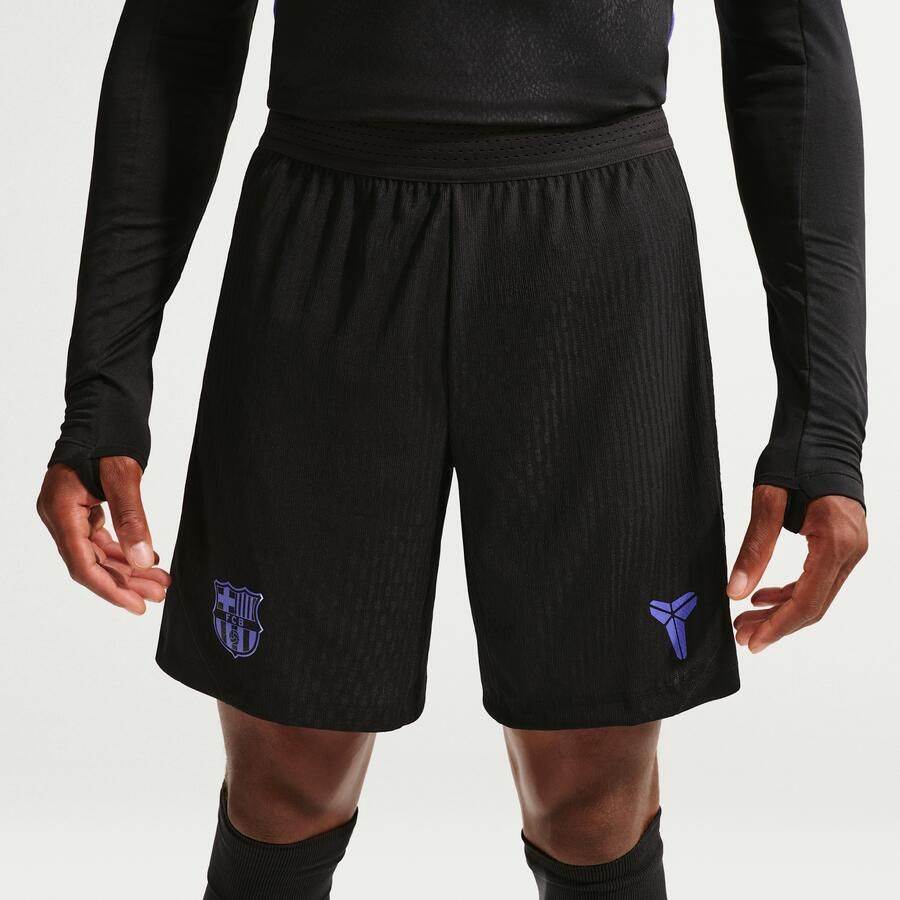 Nike FC Barcelona Strike Elite Uit Kobe Dri-FIT ADV knit voetbalshorts voor heren Zwart