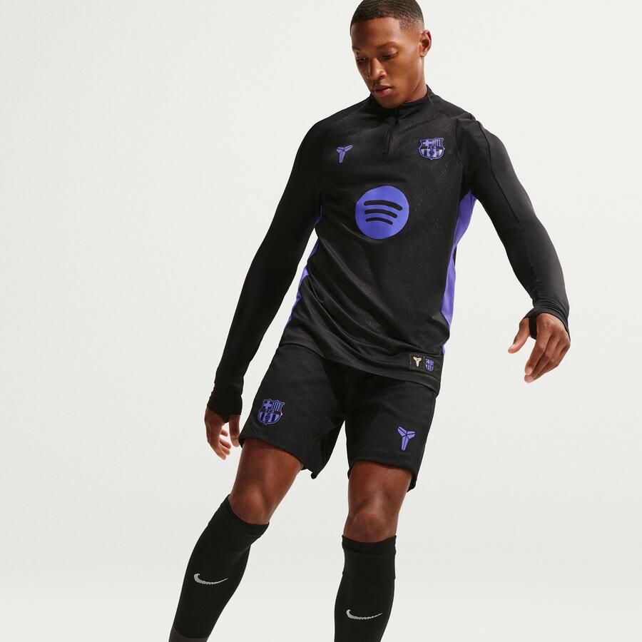 Nike FC Barcelona Strike Elite Uit Kobe Dri-FIT ADV knit voetbalshorts voor heren Zwart - Foto 3