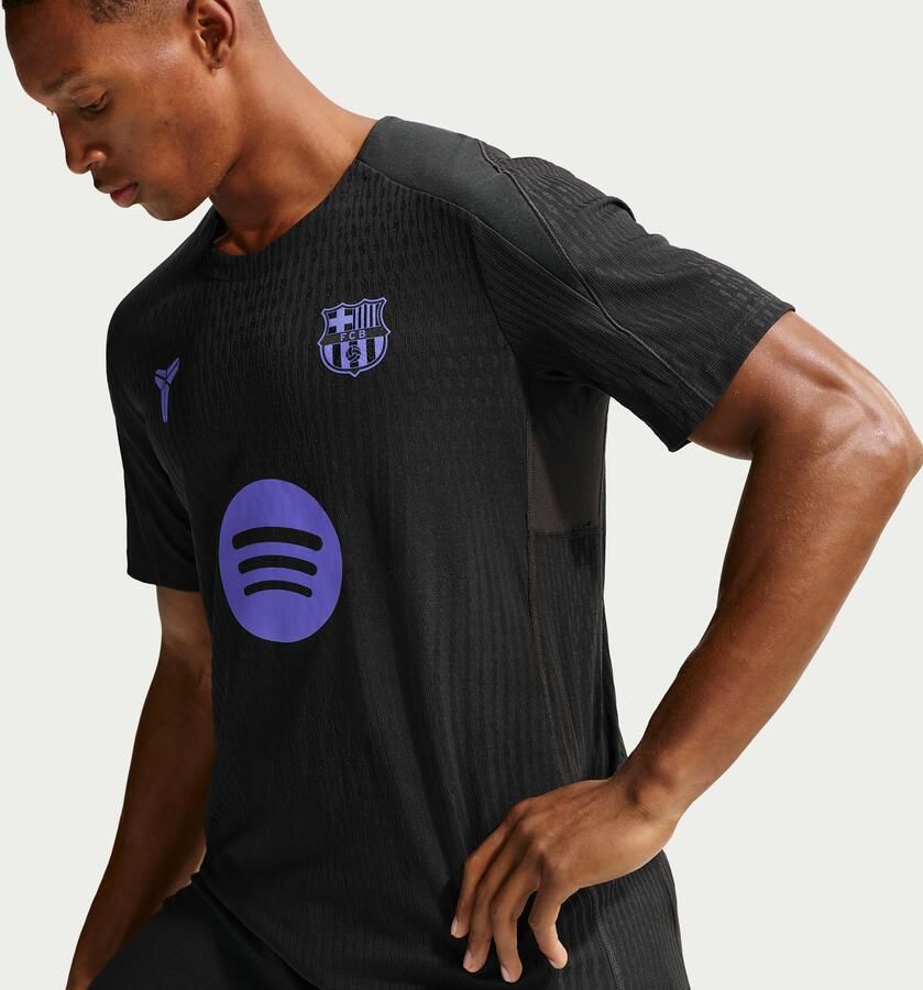 Nike FC Barcelona Strike Elite Uit Kobe Dri-FIT ADV knit voetbaltop met korte mouwen voor heren Zwart - Foto 2