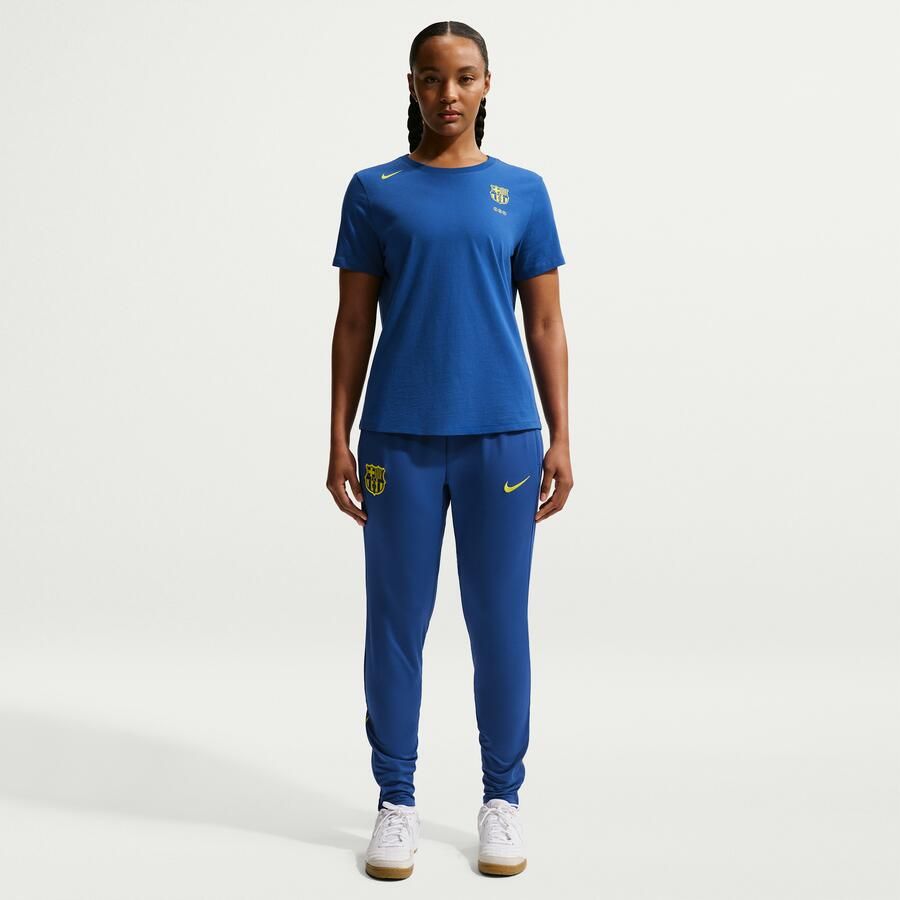 Nike FC Barcelona Strike Fourth Dri-FIT knit voetbalbroek voor dames Blauw - Foto 4