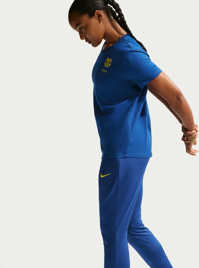 Nike FC Barcelona Strike Fourth Dri-FIT knit voetbalbroek voor dames Blauw - Foto 2