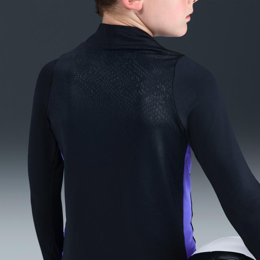 Nike FC Barcelona Strike Uit Kobe Dri-FIT warming-uptrainingstop voor kids Zwart